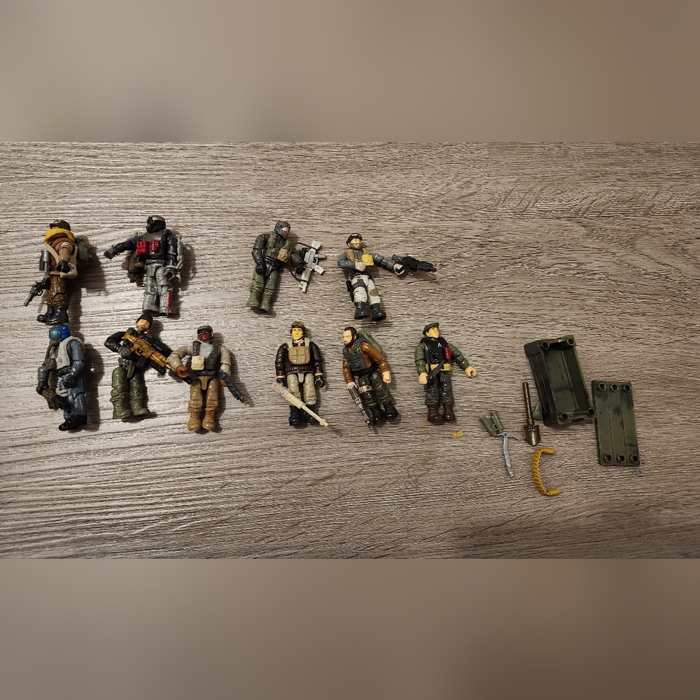 Mega Construx Call of Duty Action Figures Lot of 10